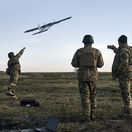 Ukrajina, Rusko, vojna, dron