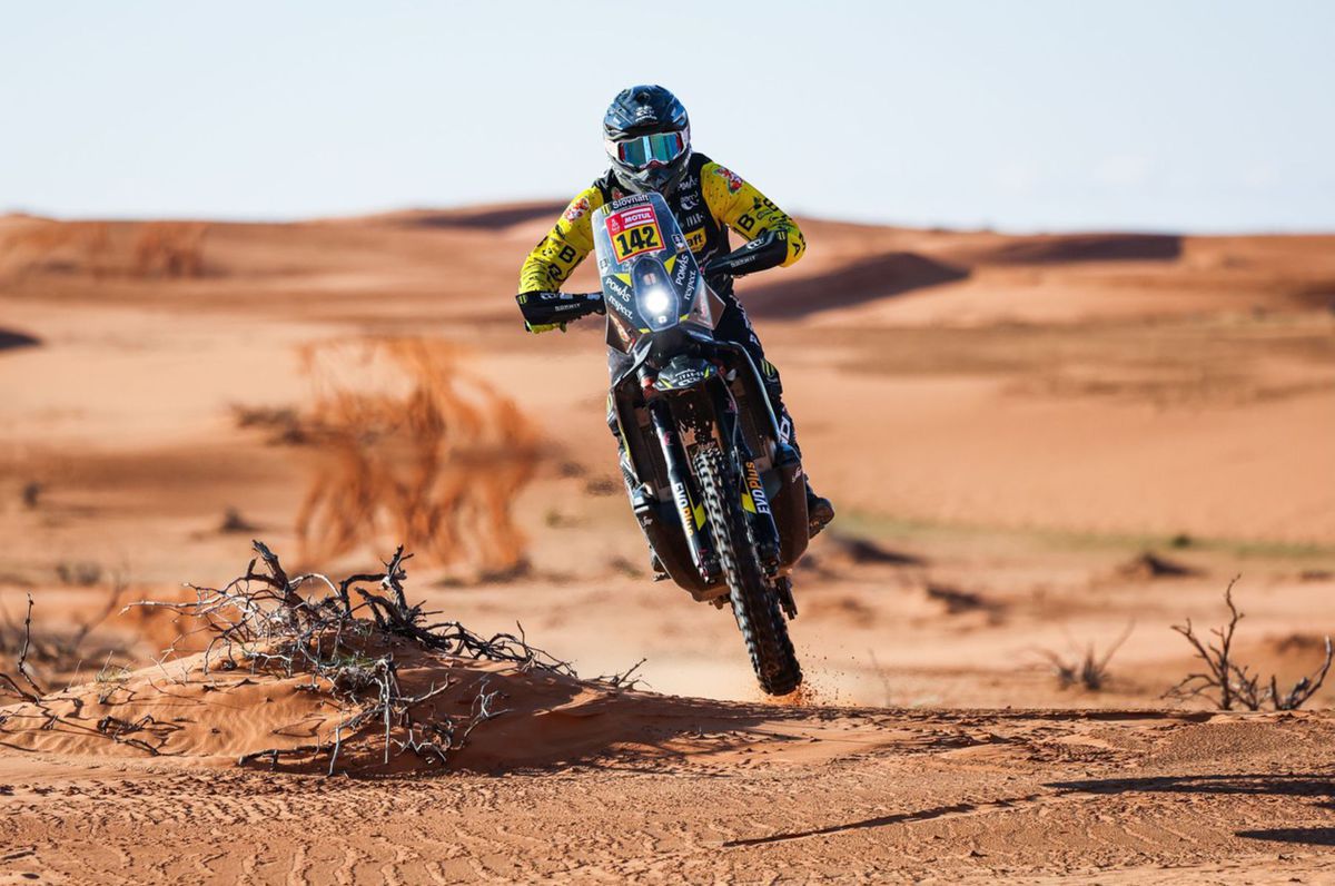 Štefan Svitko počas Rely Dakar 2023.
