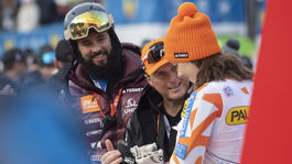 Slovinsko Kranjska Gora Šport Lyžovanie Alpské SP OS ženy