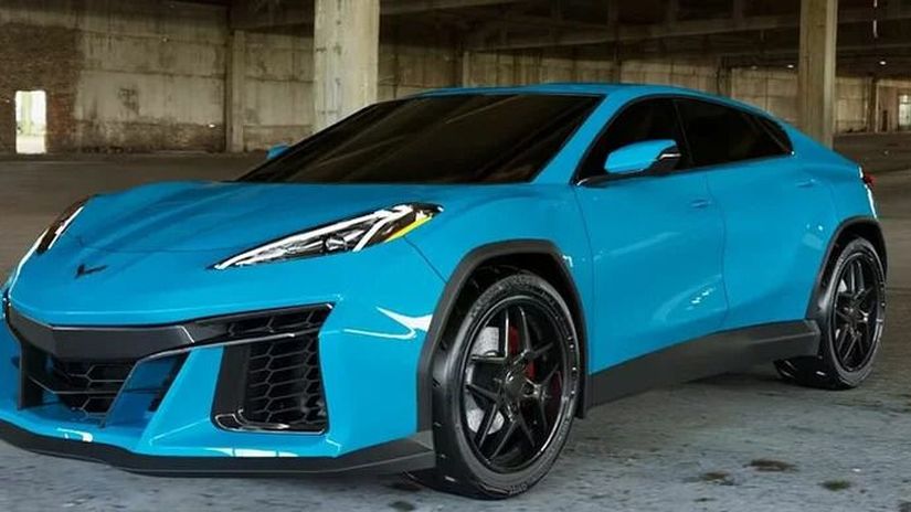 Vizualizácia SUV Corvette vychádza z najnovšej...
