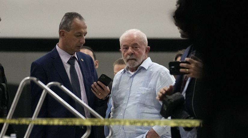 Brazílska hlava štátu Luiz Inácio Lula da Silva...