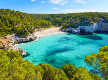 Menorka, Španielsko, dovolenka, cestovanie, more