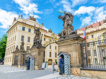 Pražský hrad / Čestná stráž / Praha, Česko, Česká republika