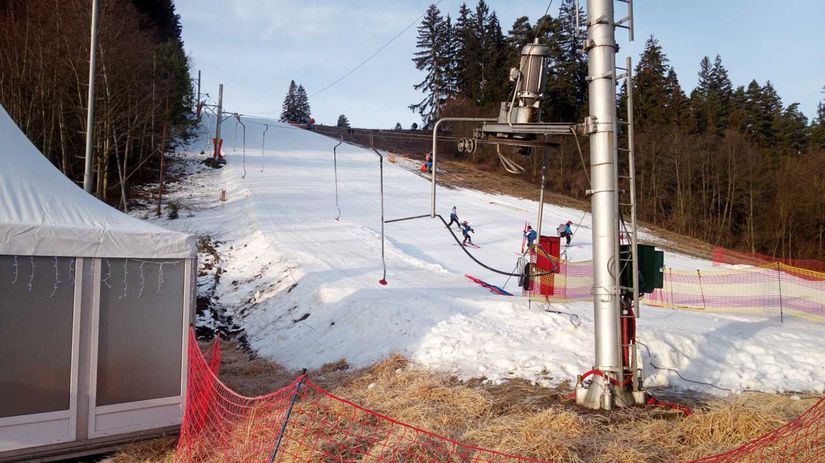 Areál Podbreziny pri Liptovskom Mikuláši. Tu...