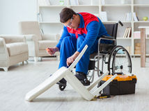 podpora práce hendikepovaným, zdravotne znevýhodnený, pracovník na vozíku