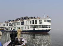 India, loď, MV Ganga Vilas