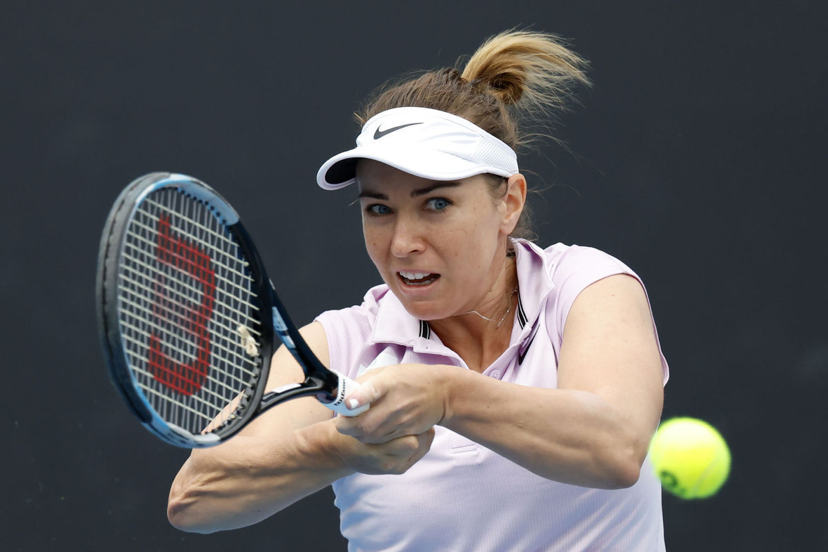Kristína Kučová v 1. kole Australian Open.