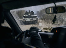 Rusko, Ukrajina, vojna na Ukrajine, tank, Luhanská oblasť