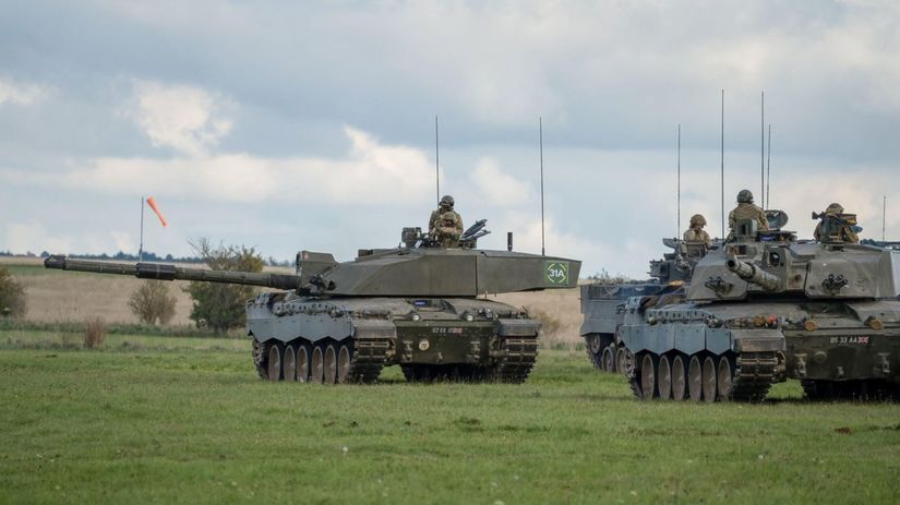 Challenger, vojna na Ukrajine, tanky