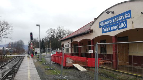 malá železničná stanica, Fiľakovo