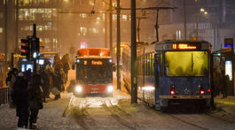 Nórsko Oslo počasie sneh