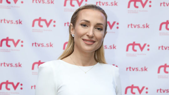 Simona Simanová na podujatí RTVS, počas ktorého...