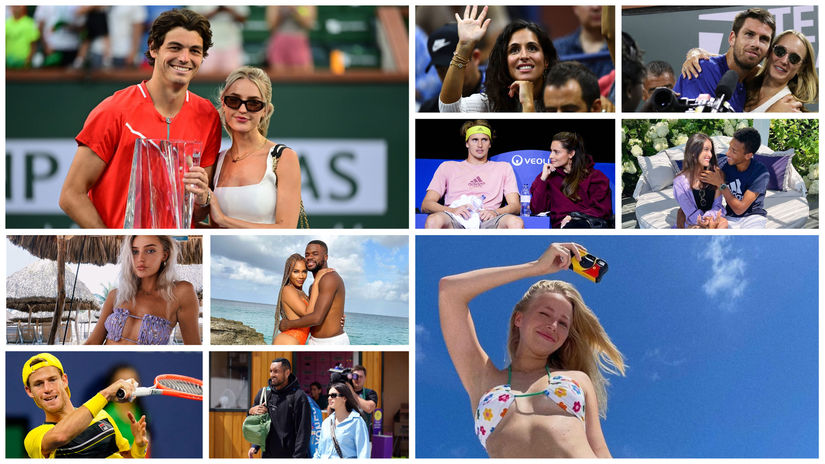 Krásne partnerky svetových tenistov.