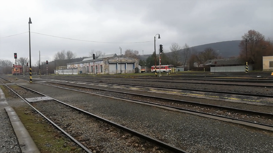 Veľká stanica je už opustená.