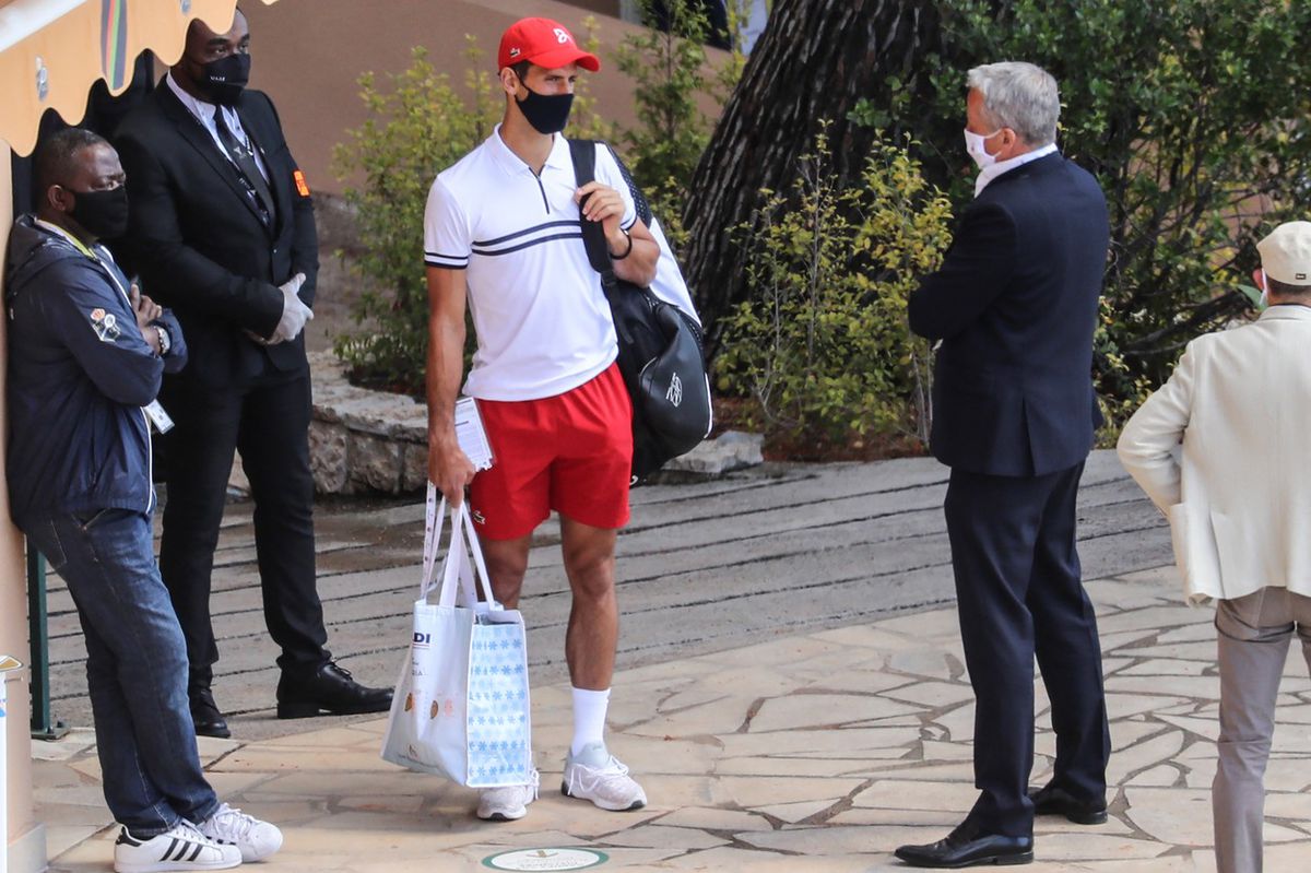 Novak Djokovič počas pandémie.