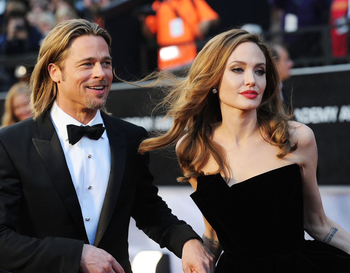 Brad Pitt a Angelina Jolie na Oscaroch v roku...