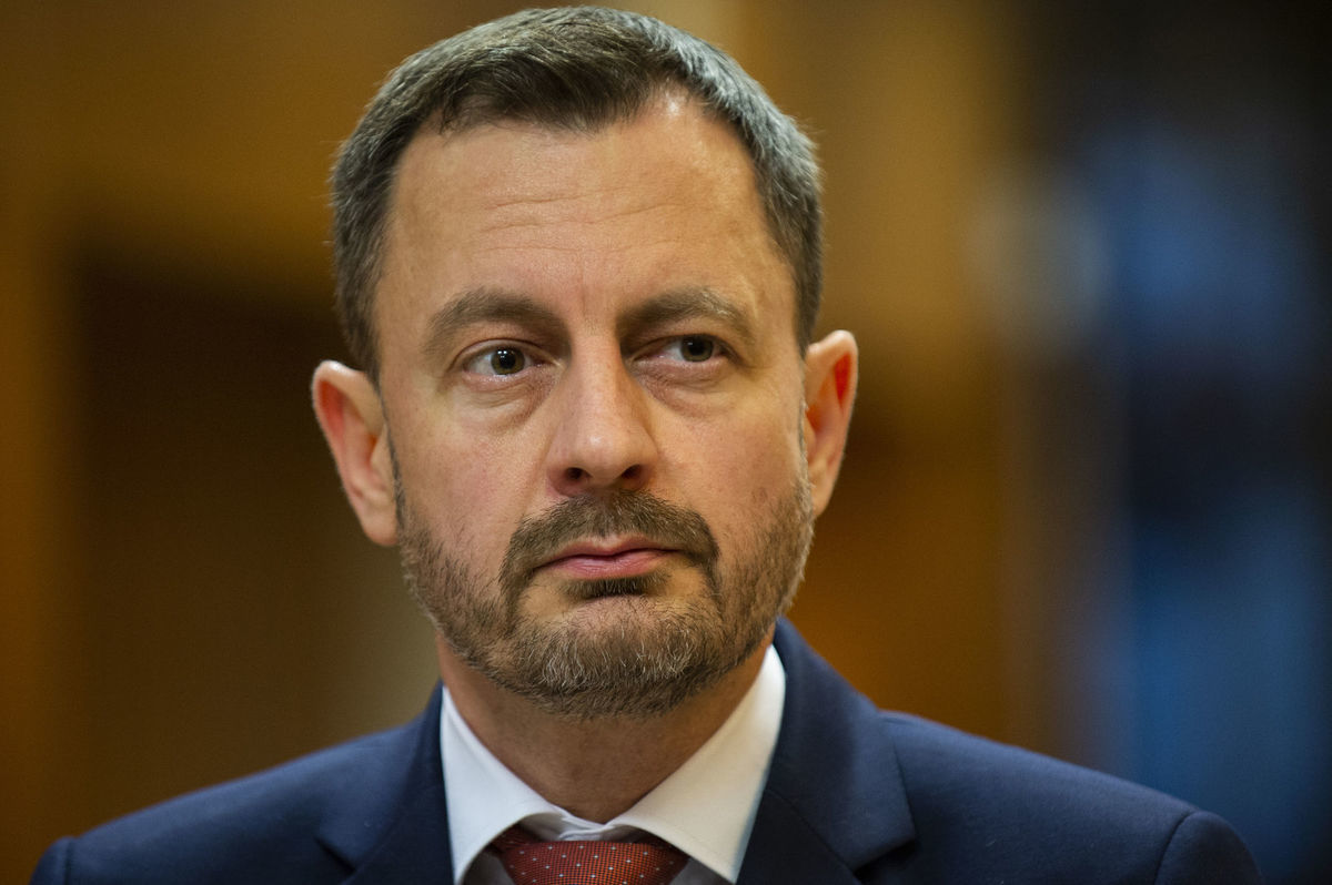 Dočasne poverený premiér Eduard Heger