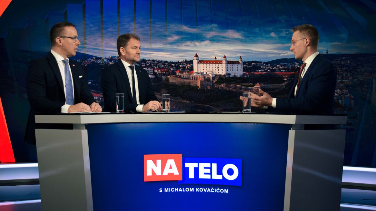 Igor Matovič a Erik Tomáš v relácii Na telo v...
