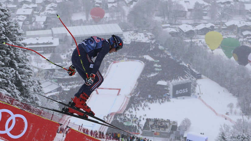 Adrian Smiseth Sejersted počas zjazdu v...