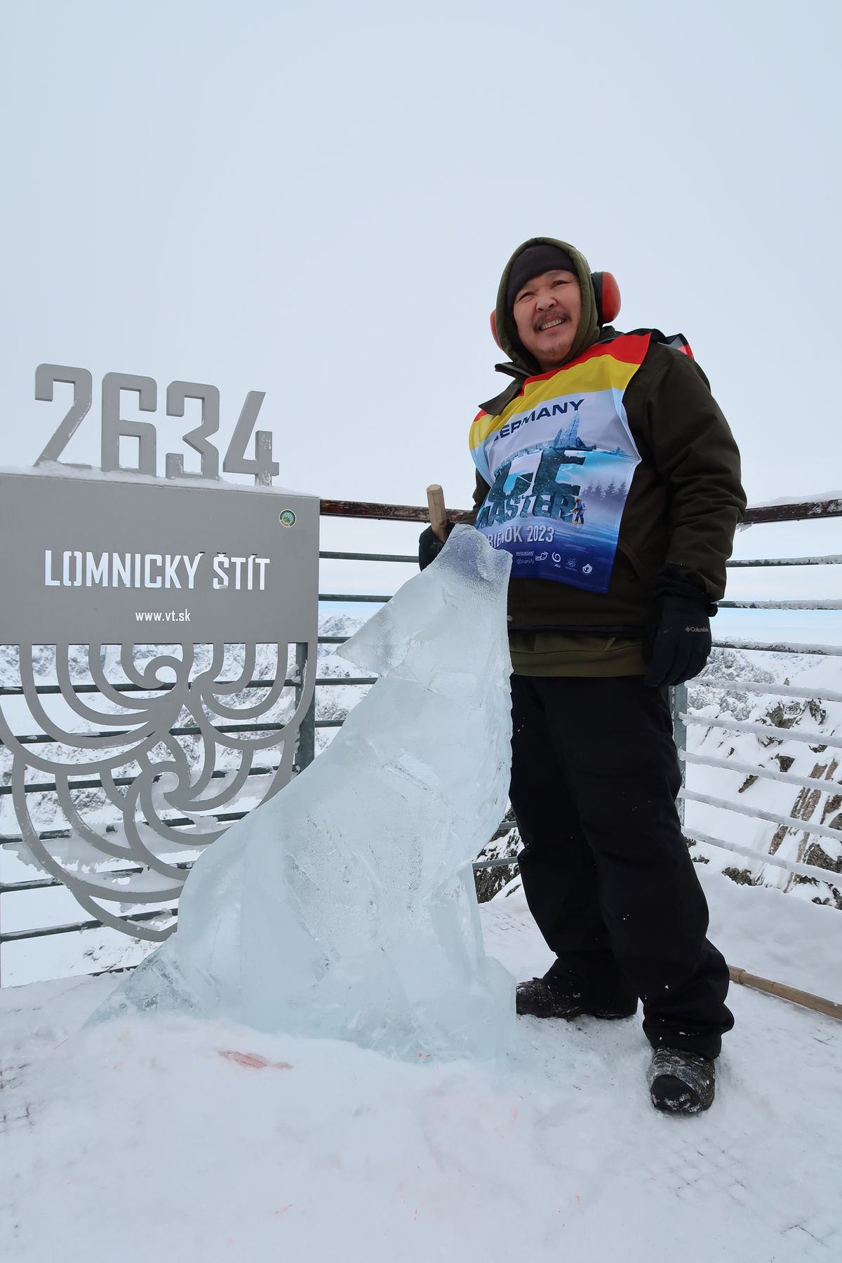 Tatry Ice Master, ľadová socha