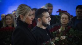 Ukrajina Monastyrskyj pohreb Zelenskyj účasť uarus