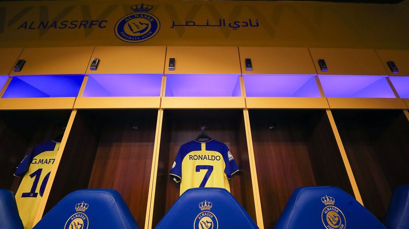 Dres Cristiana Ronalda v šatni pred jeho...