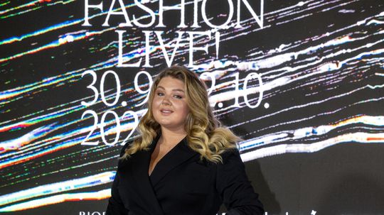 Moderátorka, herečka a komička Evelyn Kramerová. 