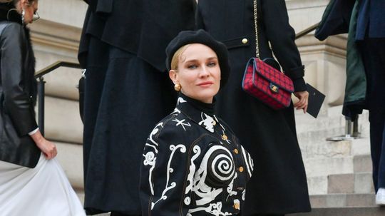 Herečka Diane Kruger odchádza po prehliadke...