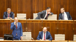 parlament, rokovanie, Gábor Grendel, Peter Pčolinský, Marian Viskupič
