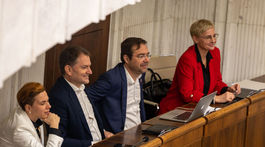 parlament, rokovanie, Miriam Šuteková, Marek Krajčí, Igor Matovič