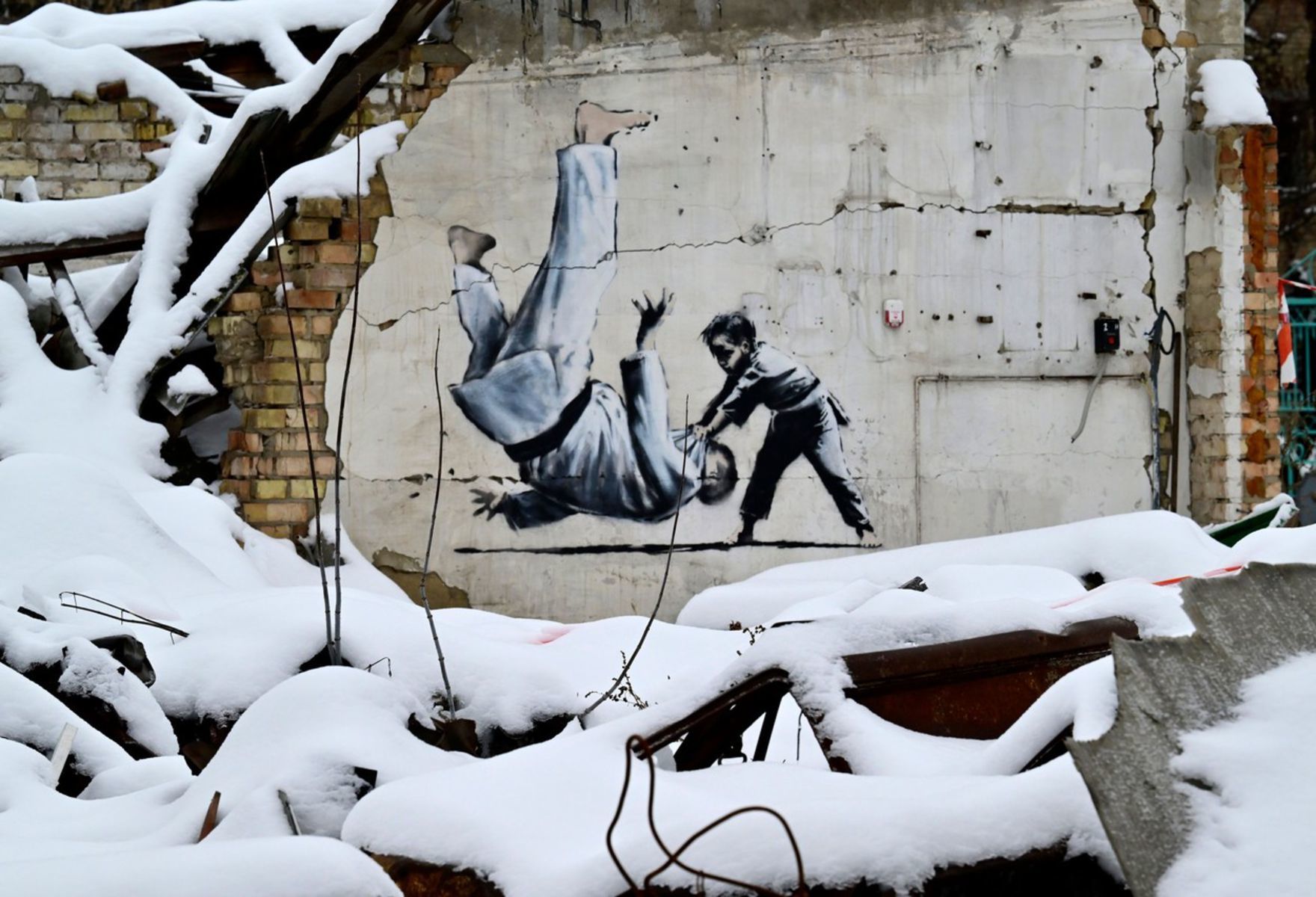 Banksy, Ukrajina