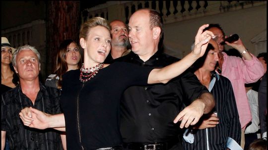 Charlene Wittstock v roku 2010 po boku svojho...