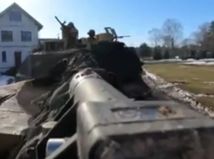 Tanka Abrams na cvičení NATO v Litve v roku 2021