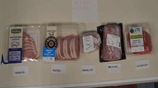 Nakúpi sa mäso z reprezentačnej vzorky obchodov...