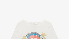 Dámske tričko Pull & Bear s potlačou kapely Rolling Stones