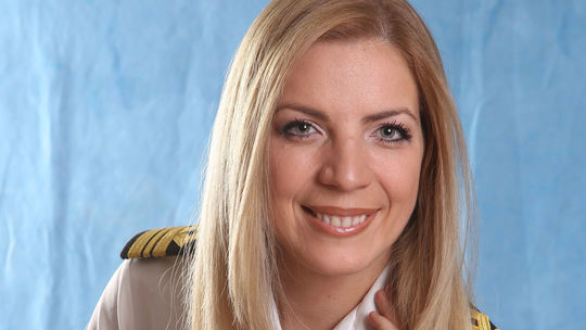 Prvá Slovenka - 1. navigačná námorná...