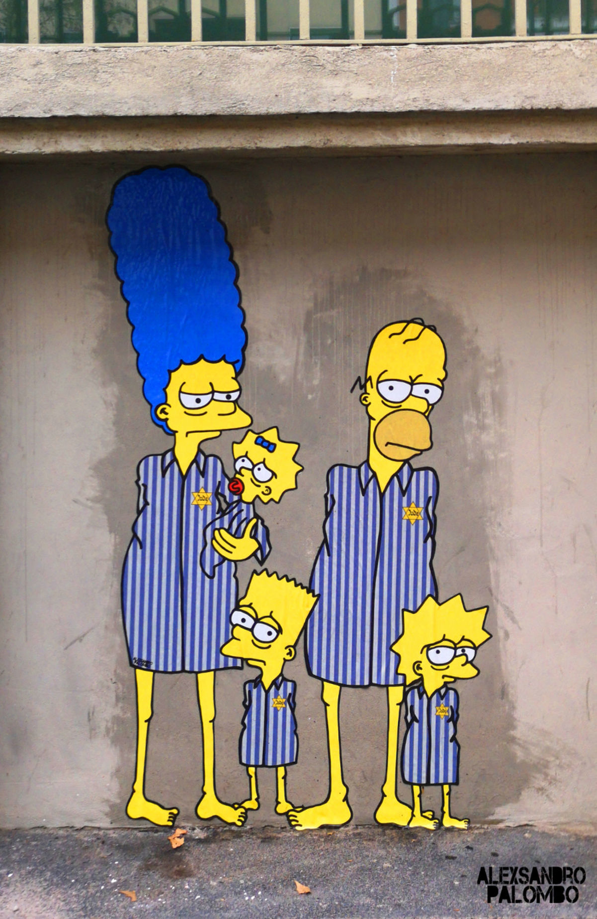 Simpsonovci grafiti  ALEXSANDRO PALOMBO