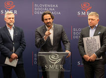 Robert Fico, Robert Kaliňák, Tibor Gašpar, Smer
