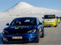 Nórsko - zimný dojazd elektromobilov 2023