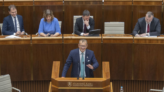 SR NRSR 79. schôdza vláda nedôvera rokovanie BAX