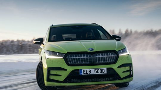 Škoda Enyaq RS iV - dva guinnessove rekordy