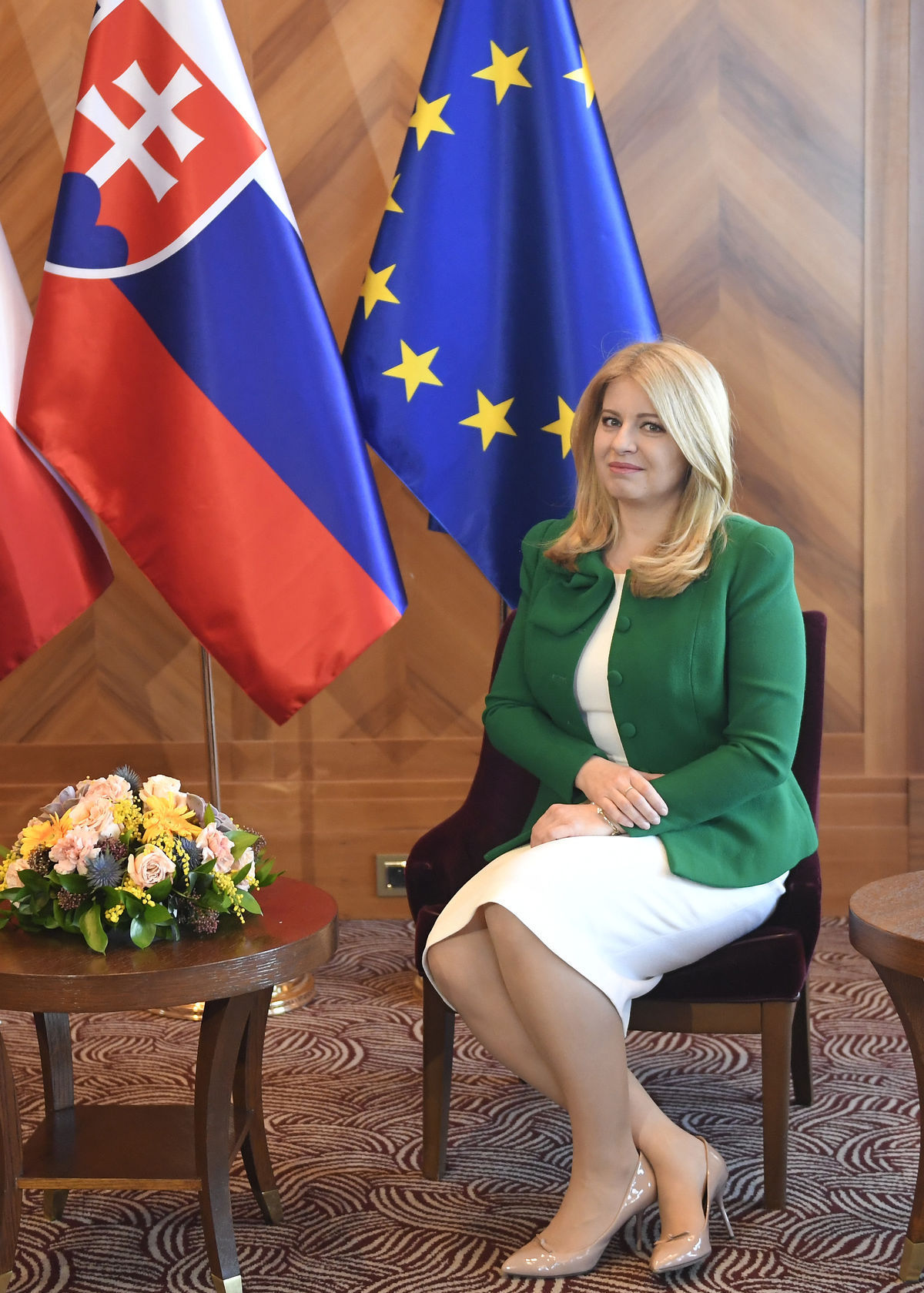 Na snímke slovenská prezidentka Zuzana Čaputová.