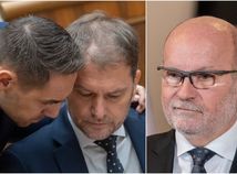 Rastislav Káčer, Igor Matovič, György Gyimesi