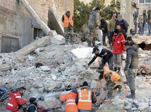 Sýria, Turecko, zemetrasenie