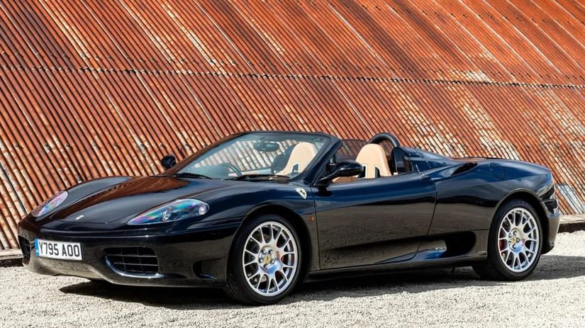 Model Ferrari 360 Spider, ktoré kedysi vlastnil...