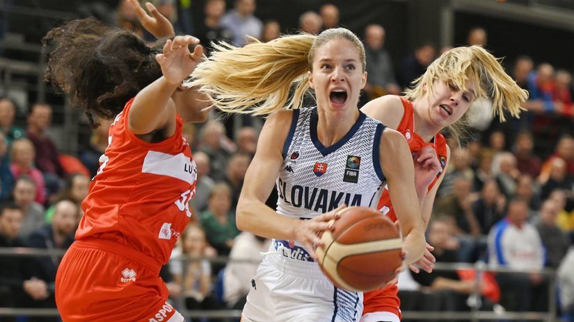 SR Luxembursko ženy basketbal kvalifikácia ME...