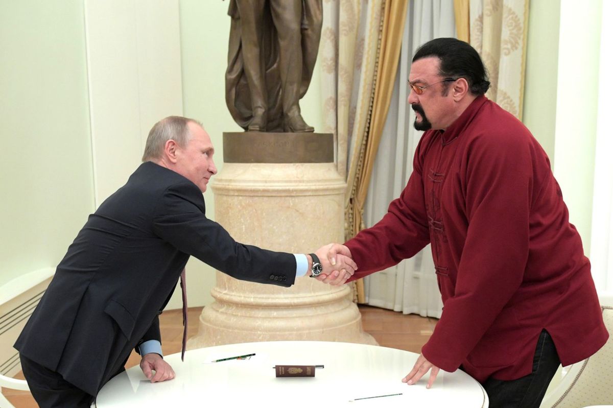 Seagal o Putinovi s obdivom hovorí ako o svojom...