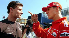 Schumacher, Coulthard