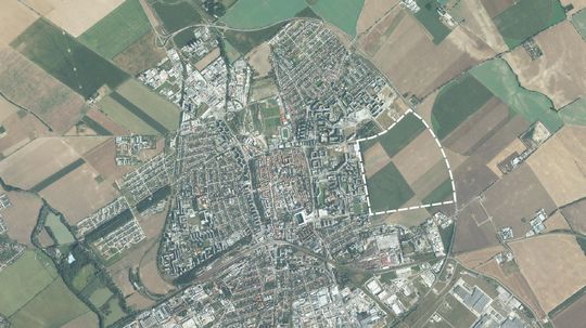 Územie, kde sa uvažuje o vytvorení novej...