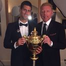 Novak Djokovič a Boris Becker